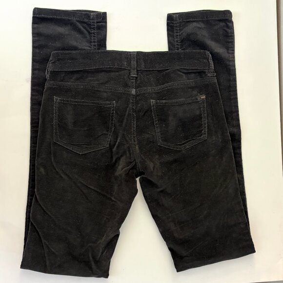 Garage Jeggings black corduroy pants size 0 - Picture 3 of 6